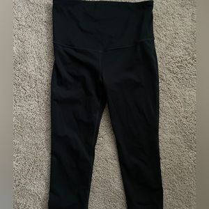 Gap Maternity Black Full Length Leggings Size Small